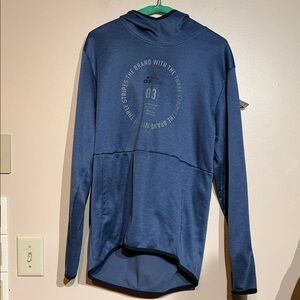 Adidas Navy Performance Hoodie